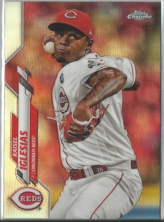 Raisel Iglesias 2020 Topps Chrome Refractor #175 - Image 1 of 1