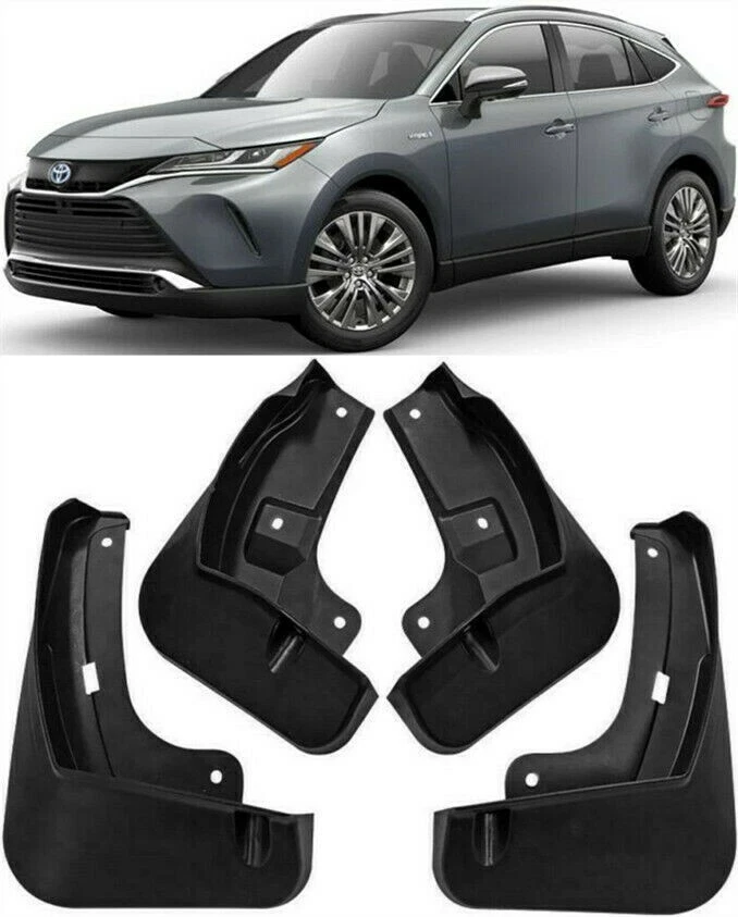 Protectores contra salpicaduras delanteros y traseros moldeados guardabarros PARA TOYOTA VENZA 2021-2022 Foto 1 de 1