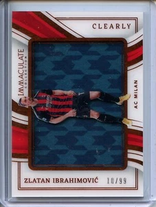 2023-24 Inmaculada Zlatan Ibrahimovic Claramente Inmaculada Camisetas 10/99 #CJ-ZI - Imagen 1 de 2
