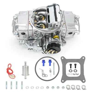 For Holley Quickfuel Brawler 750 CFM Double Pumper 4 Barrel Carburetor E-Choke - Picture 1 of 18