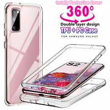Clear Shockproof Phone Case For Samsung S22 S21 10 A53 Double layer Covers