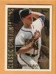 Tom Glavine Atlanta Braves 1996 Topps Classic Confrontations #CC14 - Bild 1 von 2