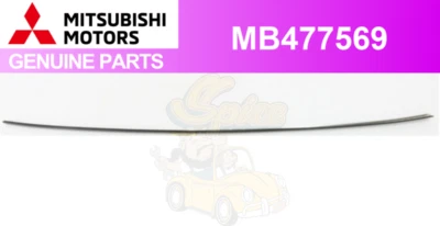 Mitsubishi Genuine New GALANT Upper Moulding, windshield - Image 1 of 2