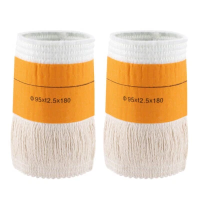 Mecha de queroseno para estufa 95xt2,5x180 mm algodón mecha de repuesto calentador sin humo 2 piezas Foto 1 de 4