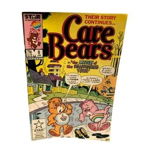 Vtg Care Bears Comic Book Jan 8 Vol 1 1987 Marvel Star Comics Excellent Cond - Picture 1 of 5