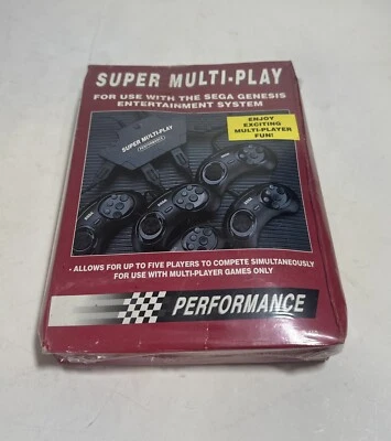 Super Multi-Play Performance Model P450 for Sega Genesis up to 5 Players SEALED - Image 1 of 4