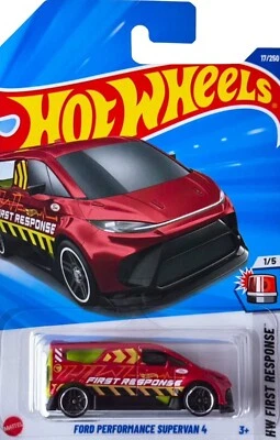 HOT WHEELS TREASURE HUNT 2025, FORD PERFORMANCE SUPER A 4 - Imagen 1 de 2