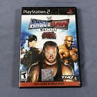 WWE Smackdown VS Raw 2008 Sony PlayStation 2 PS2 Black Label No Manual