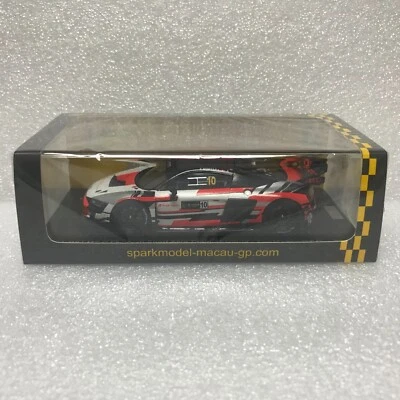 Audi R8 LMS GT3 Nº10 Audi Sport Asia Team Absolute 2nd Macau Spark 1/43 #SA264 Foto 1 de 2