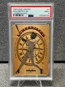 1995 Leaf Limited Lumberjacks Ken Griffey Jr. /5000 PSA 9 - Seattle Mariners - Picture 1 of 2