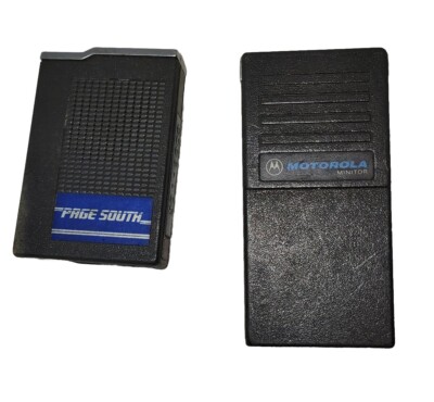 Pager Motorola Advisor Vintage - Beeper Rétro Fonctionnel - Occasion En Bon état