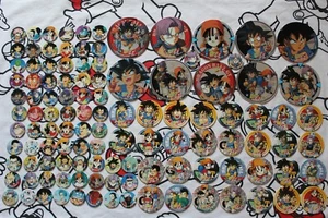 TAZOS DRAGON BALL GT ROMENKO JAPONESES CAPS LOTE 114 DIFERENTES COMO NUEVOS - Picture 1 of 6