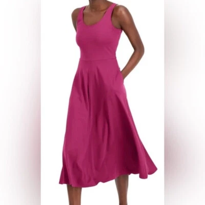 Vestido midi sem mangas Alfani novo sem etiquetas - Imagem 1 de 4