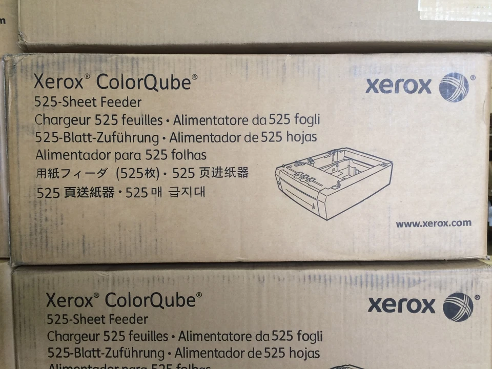 607K05880 059K76570 Xerox Phaser 8570 525 sheet feeder with tray New OEM Sealed  - Image 1 of 1