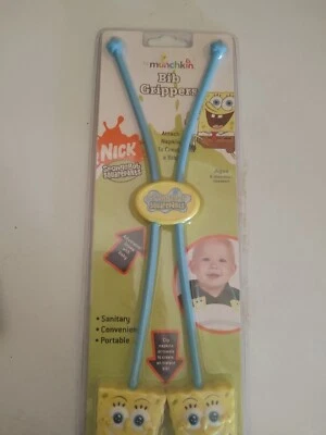 Bob Esponja Pantalones Cuadrados Babero Pinzas Nos Foto 1 de 2