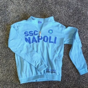 SSC Napoli Blue Sweatshirt - Picture 1 of 6