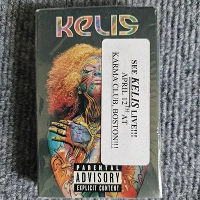 KELIS Kaleidoscope Sampler PROMO CASSETTE 1999 Sealed With Promo Sticker RARE - Image 1 of 4
