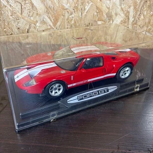 MOTORMAX 1/12 FORD GT Ford GT Red with Case - Picture 1 of 20