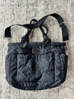 Bolso de Pañales MARC by Marc Jacobs Bonito Nylon Eliz-A-Baby Negro Diseñador Usado Foto 1 de 3