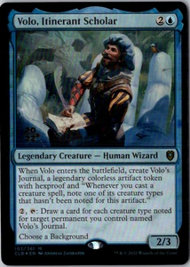 Volo, Itinerant Scholar M Prerelease Cards 103 FOIL Near Mint - Picture 1 of 1