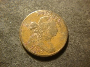 1802 VF Detalles S-228 Busto Drapeado Centavo Grande Bonito Flan Transparente 1/000 - Imagen 1 de 4