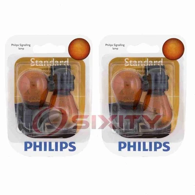 2 bombillas de señal de giro delanteras Philips para Cadillac Catera Escalade jc Foto 1 de 4