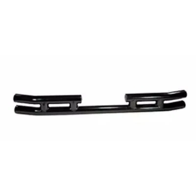 Rugged Ridge Dual Tube 3" Semi-Gloss Black Rear Bumper for CJ-5 CJ-7 Scrambler Foto 1 de 4