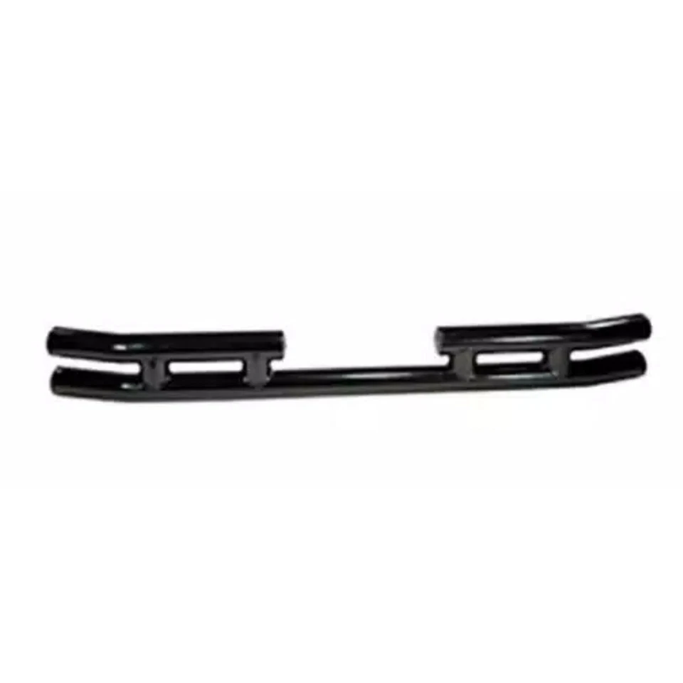 Rugged Ridge Dual Tube 3" Semi-Gloss Black Rear Bumper for CJ-5 CJ-7 Scrambler Foto 1 de 4