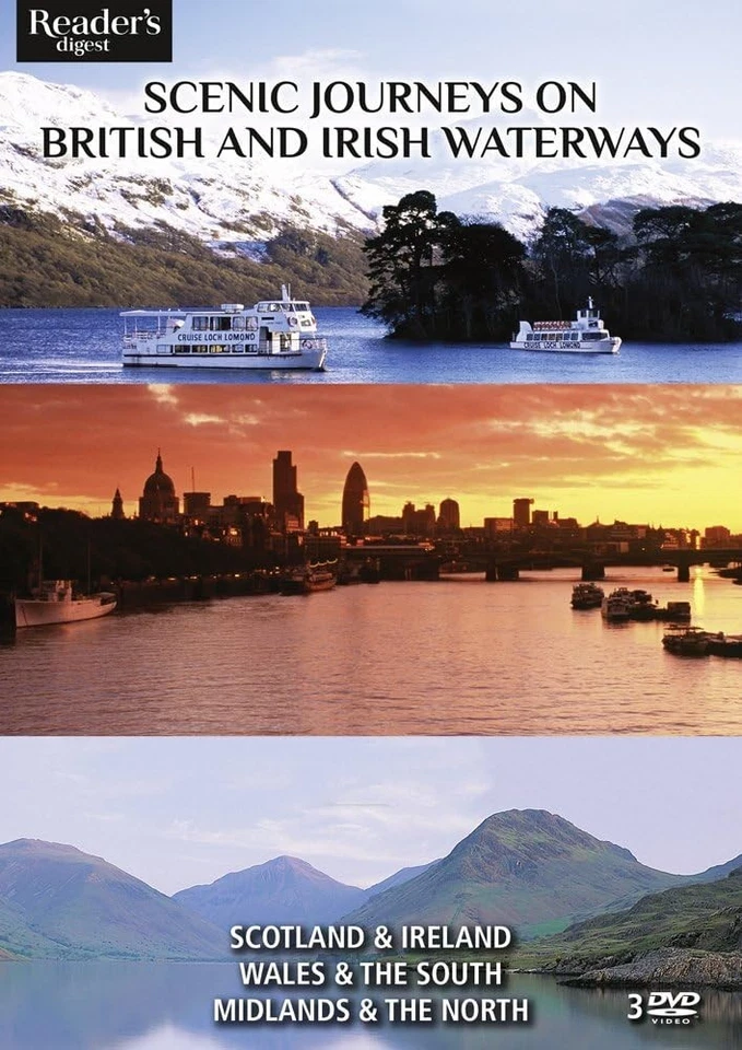 Scenic Journeys On British And Irish Waterways DVD **NEW** - Image 1 of 1