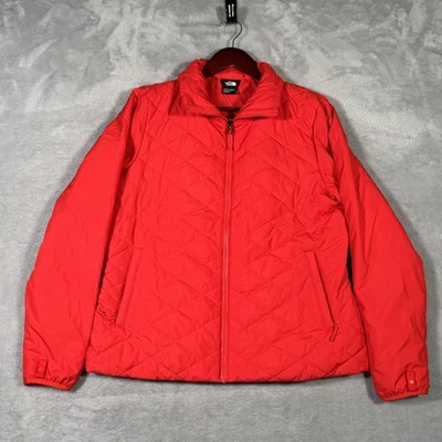 Chaqueta North Face Mujer L Roja Acolchada Puffer Carto Triclimate *SOLO FORRO Foto 1 de 4
