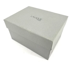 Lalique mattierter Kristall Spatz Vogel mit Kopf unter Flügeln nur Box ohne Figur - Bild 1 von 9