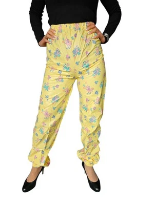 Type PVC Jogging Pluie Pantalon en Caoutchouc Jaune Motif pour Enfants - Photo 1/2