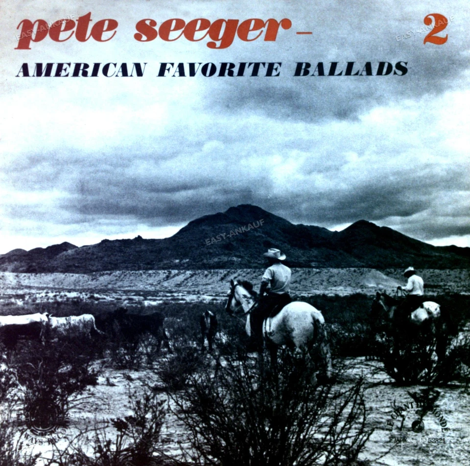 Pete Seeger - American Favorite Ballads, Vol. 2 LP (VG/VG) .* - Image 1 of 1