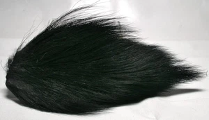 (1) Bucktail 9" Fliegenbinden / Jigs - schwarz #557 - Bild 1 von 7