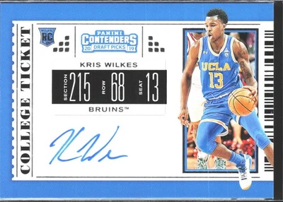 2019 Panini Contenders Draft Picks #97 Kris Wilkes - Image 1 of 2