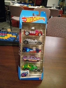Hot Wheels 5 Fahrzeug Pack - HW Exposed Engines HLY79 - Bild 1 von 7