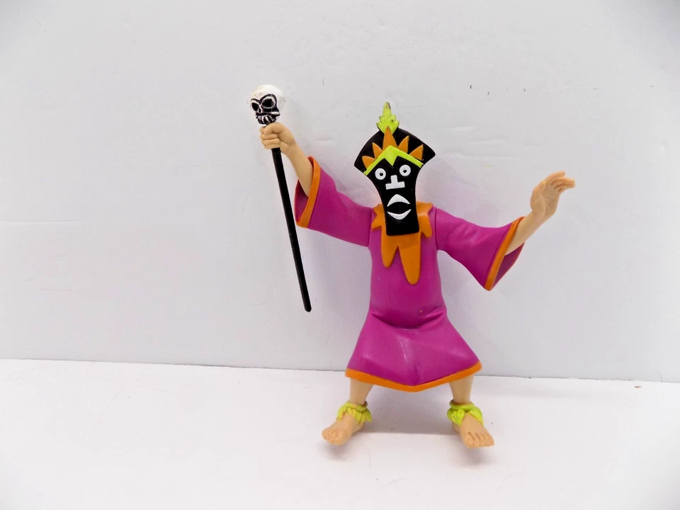Фигурка Scooby Doo Witch Doctor Archaeologist Monster Ghost 4 1/2 дюйма (12) - Изображение 1 из 3