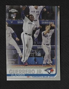 Topps Chrome Update Series 2019 - debut de novato Vladimir Guerrero Jr. #58 radiocontrol - Imagen 1 de 2