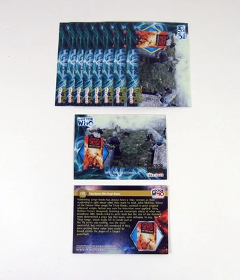 Lote de (10) 2000 Inkworks Doctor Who 1963-2009 Mercancía Tarjeta Lámina (F13) Foto 1 de 3