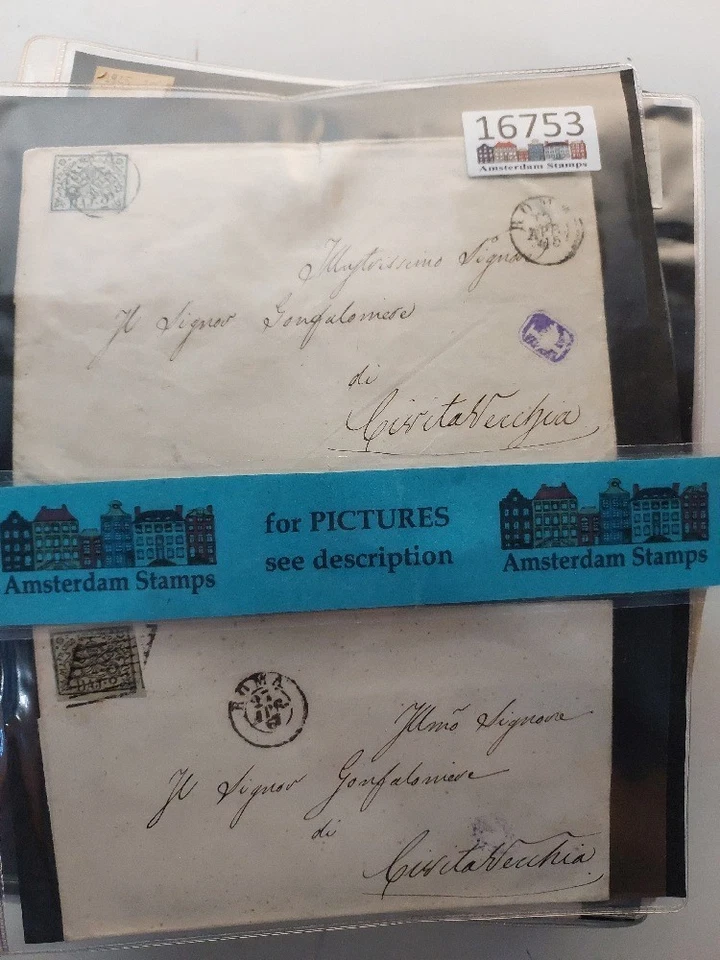 Italy very fine assortment older fdc's on pages High CAT Value TOP! - Image 1 of 1