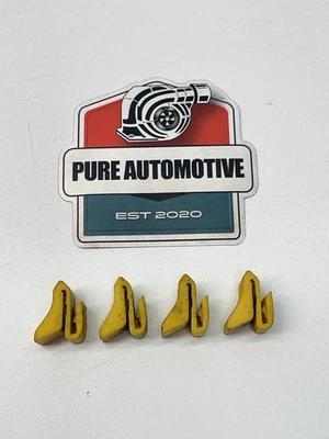 2008-2013 Infiniti G37 Sedan Rear Bumper Cover Clip Upper Facia Set Four OEM - Image 1 of 4