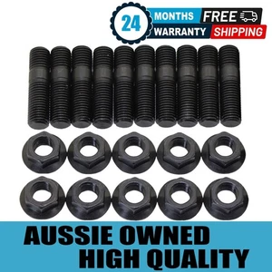 10 Pcs M10x1.5x45mm High Tensile Stud Kit for Manifold & Turbo - Picture 1 of 5