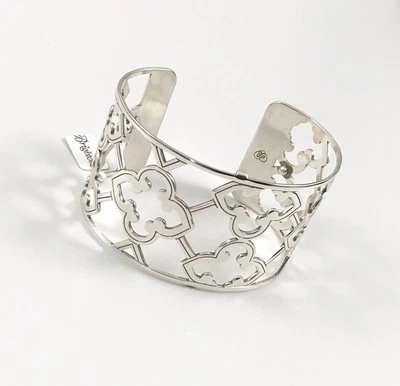 Brazalete Brighton Nuevo con Etiquetas Christo Toledo Ancho Plateado. #513 Foto 1 de 4