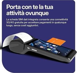 myPOS Pro – Terminale POS portatile 4G/WiFi – SIM INCLUSA - No Sumup - Nexi - Bild 1 von 6