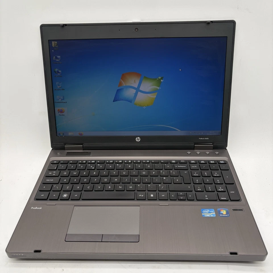 HP ProBook 6560b Core i3 2350M 2.30GHz 8GB RAM 500GB HDD Windows 7 Pro Laptop #H - Image 1 of 4