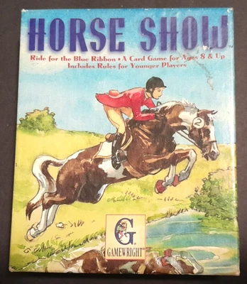 Horse Show Card Game - Gamewright - Pre Owned Complete  - Ages 8+ - Image 1 of 4