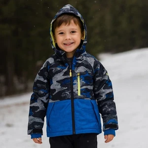 686 Abrigo Azul Camuflaje Niño Todo Clima Impermeable Esquí Snowboard XS - Imagen 1 de 6