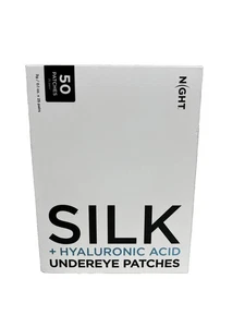 50 Pcs Under Night Silk Hyaluronic Acid Rich Collagen Eye Gel Patch - Picture 1 of 1