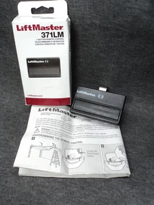 Mando a distancia para abrir puertas de garaje LiftMaster Chamberlain 371LM original OEM, 1 botón - Imagen 1 de 1