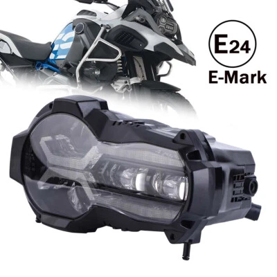 适用于宝马 R1200GS R1200GS ADV 2013-2017 R1250GS R1250GS ADV 19-23 LED 车头灯 — 第 1/4 张图片